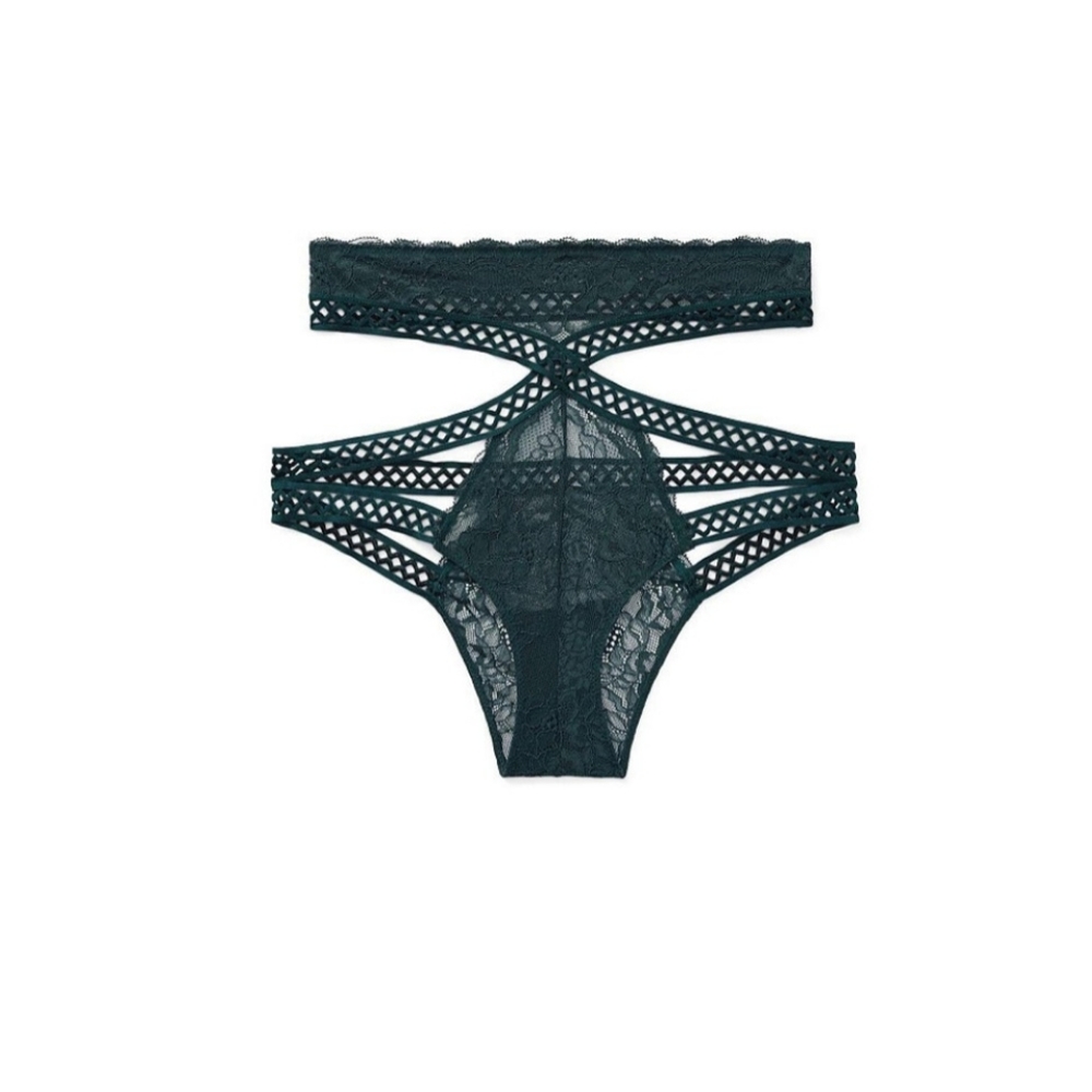 NWT VERANA SEXY PANTY IN DARK GREEN - Picture 4 of 4